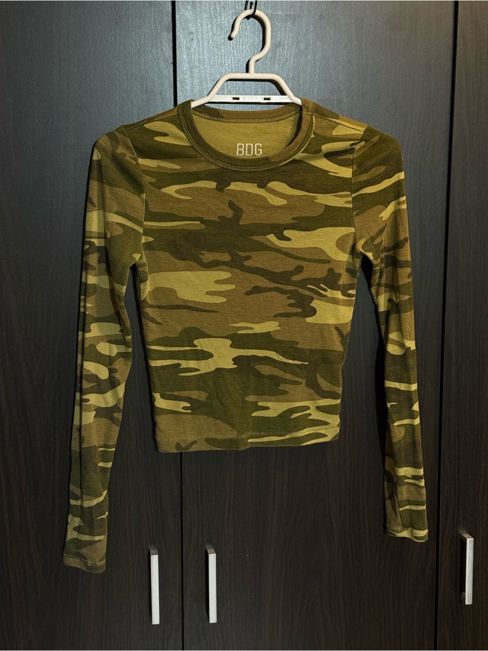 BDG Long Sleeve Crop Top - wmns med (fits small)